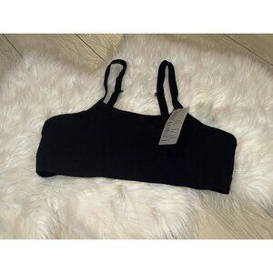 Natori 755195 Limitless Convertible Sport Bralette Bra WF Womens XL XLarge Black